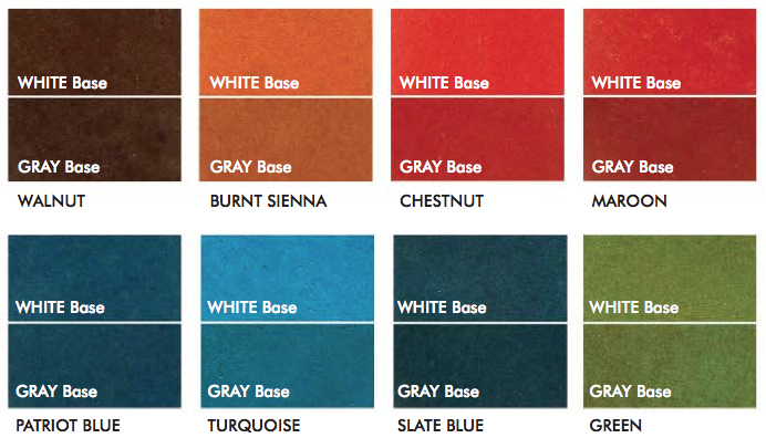 Ready Seal Color Chart